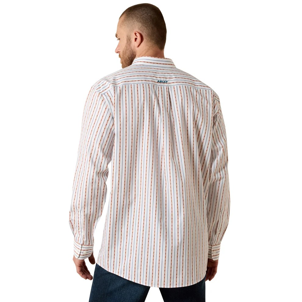 Ariat Men's WF Augustine Long Sleeve Shirt - White
