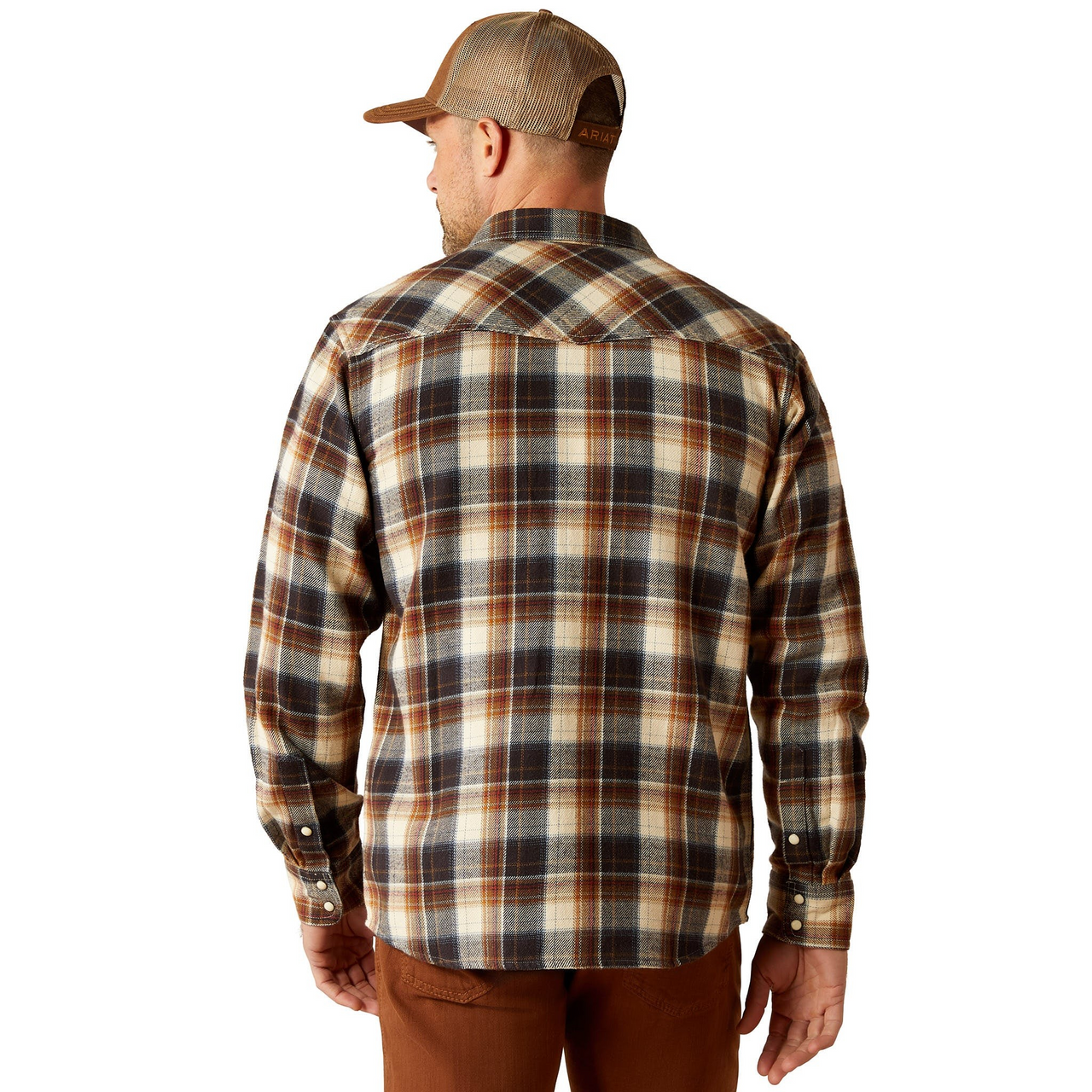 Ariat Men's Harford Retro Fit Long Sleeve Shirt - Black