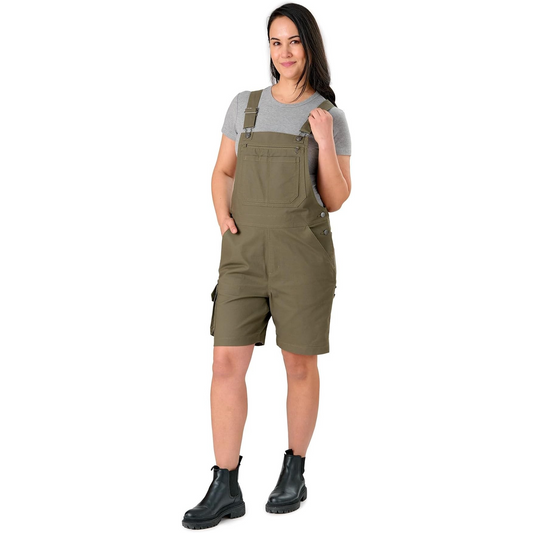 Berne Women's Flex Softstone Short Overall
