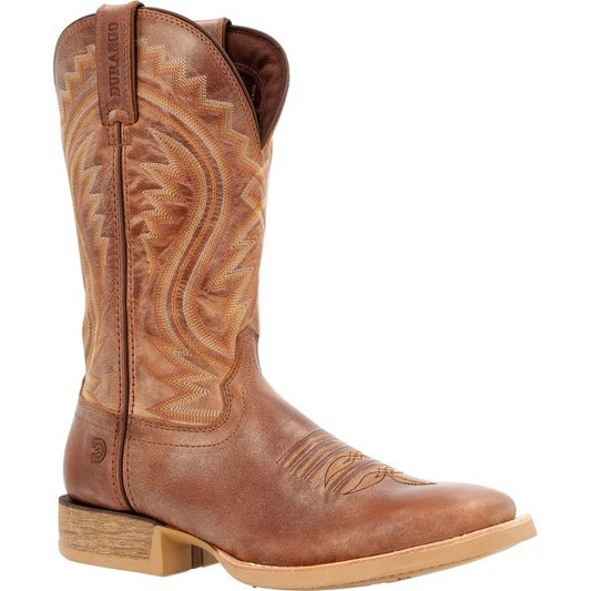 Durango Men's Brown 12" Western Burnished Tan Boots - Brown