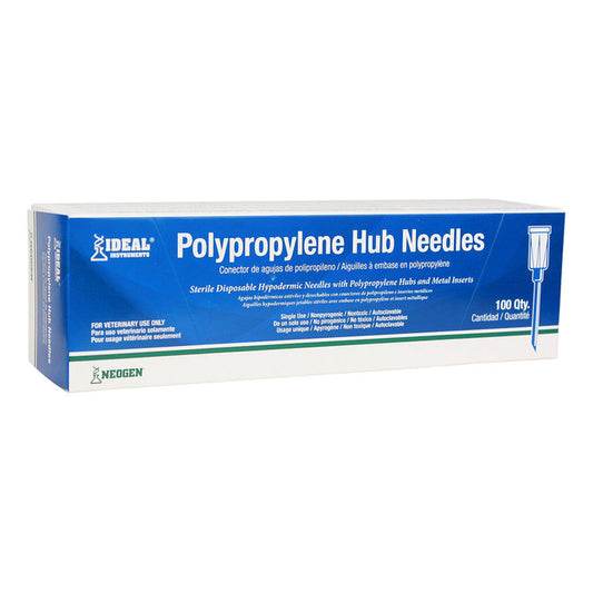 Ideal Disposable Poly Needle - 18 x 1 1/2  100pk