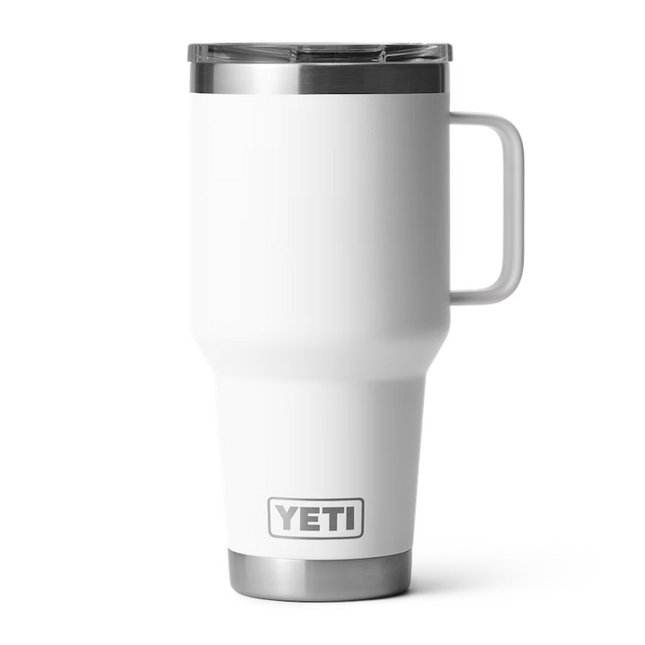YETI Rambler 887 mL Travel Mug with StrongHold Lid - White