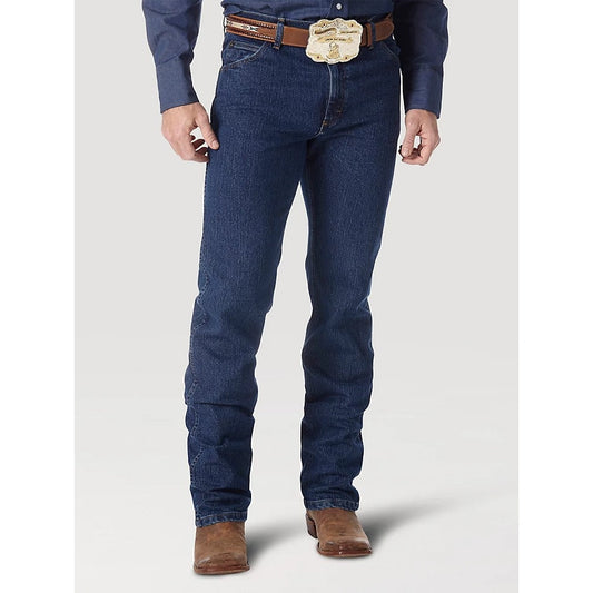 Wrangler Men's Premium Performance Advanced Comfort Cowboy Cut Regular Fit Jeans - Mid Stone