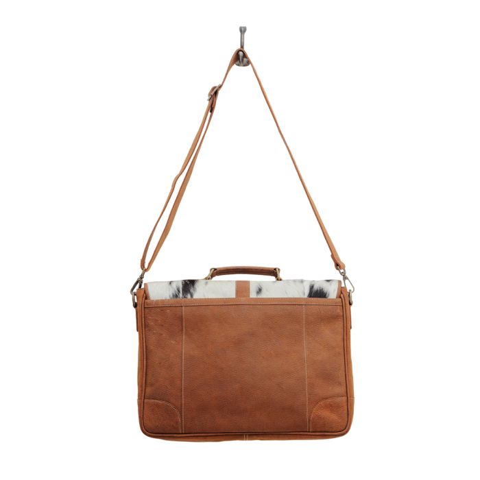 Myra Barn Leather & Hairon Bag