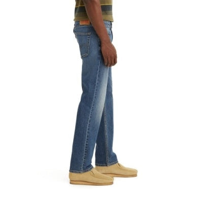 Levi 514 Straight Z1257 Medium Indigo Worn Jeans