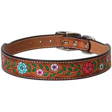 Weaver Painted Floral Collar