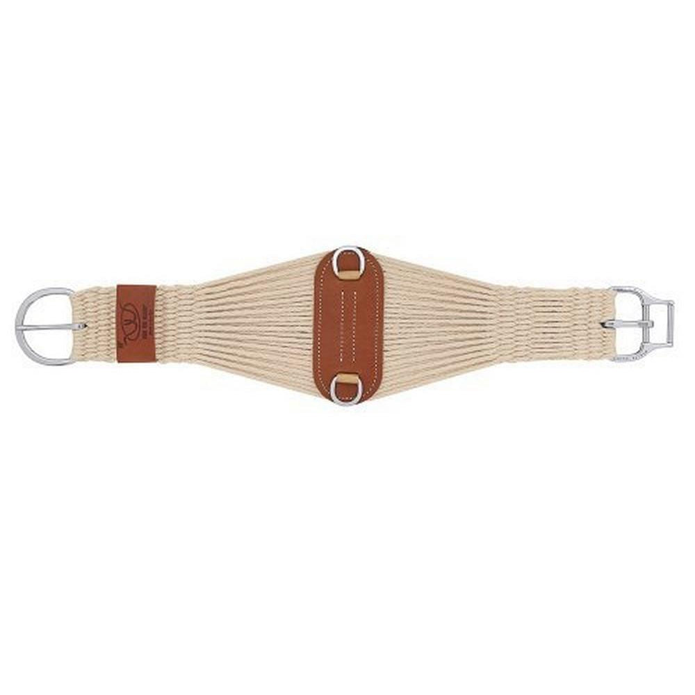 Weaver Leather Mohair Blend 27-Strand Roper Smart Cinch - Natural - Irvine Tack &amp; Western Wear