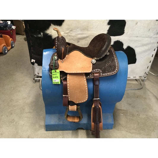 Irvine 14" Barrel Saddle