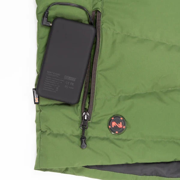 **Fieldsheer Men's Crest Heated Down Vest -Assorted Colours