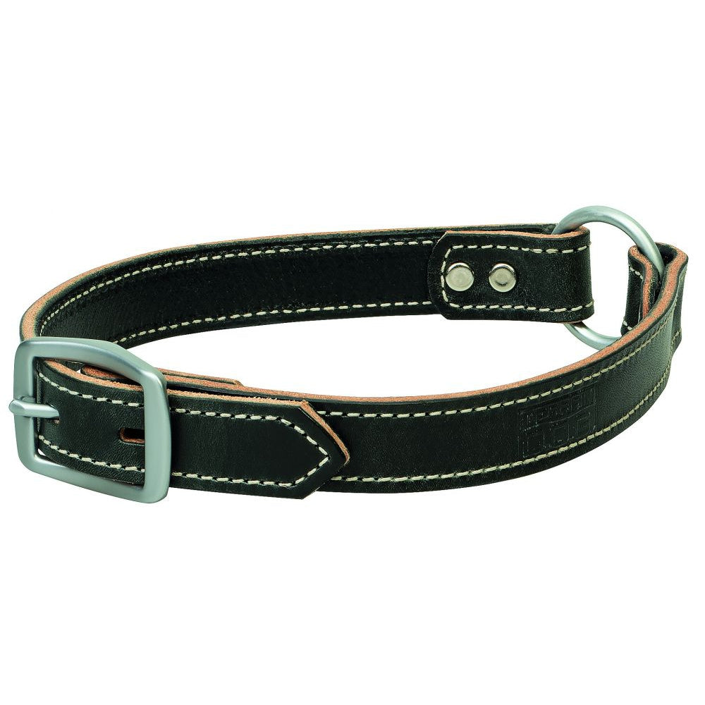 Weaver Bridle Leather Ring-In-Center Dog Collar