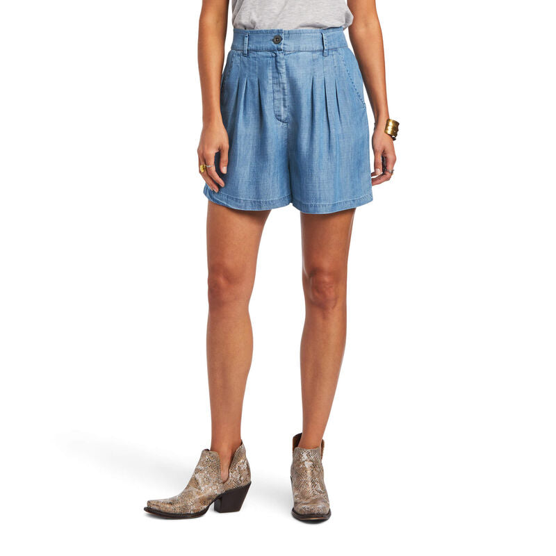 Ariat Women's May Short Denim Blue