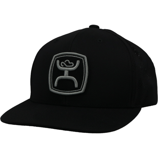 Hooey Zenith Trucker Cap- Black w/Grey Patch