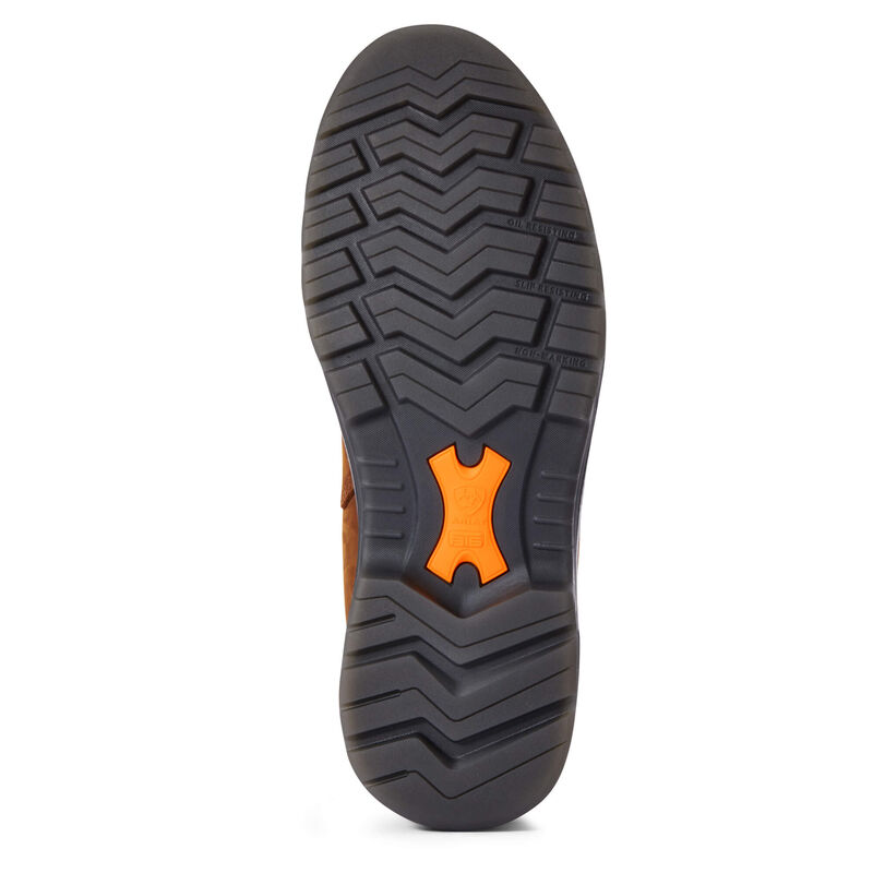 Ariat Mens Turbo Outlaw 8" CSA Waterproof 400g Carbon Toe Work Boots - Barley Brown