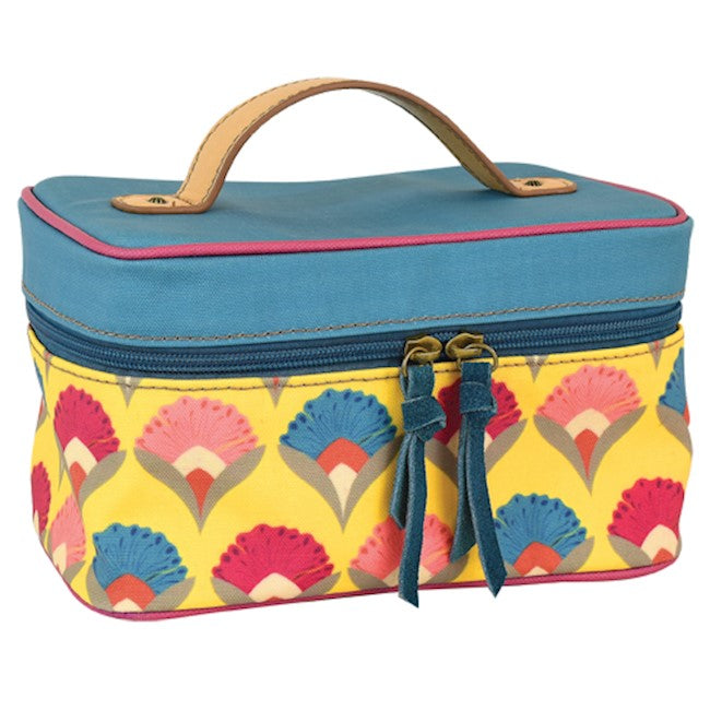 Catchfly Train Case Gold