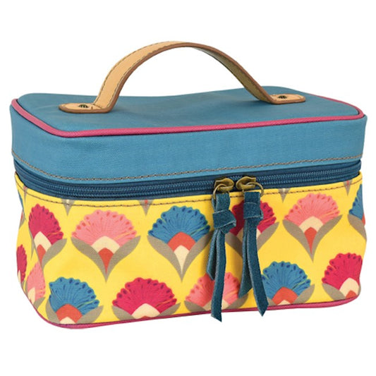 Catchfly Train Case Gold