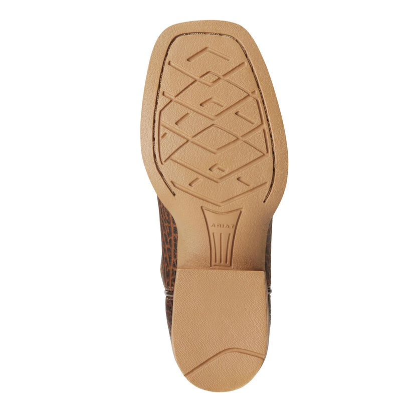 Ariat Youth Cowhand Western Boots - Adobe Tan