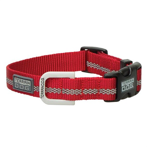 Weaver Reflective Snap N Go Adjustable Nylon Collar - Medium