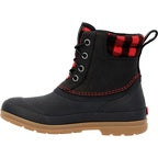 Muck Womens Originals Leather Duck Lace Boots - Black  FINAL SALE