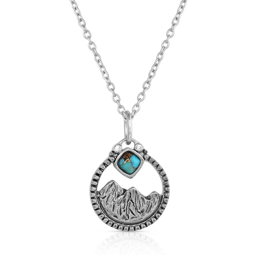 Montana Silversmith Moonlight Mountains Turquoise Necklace