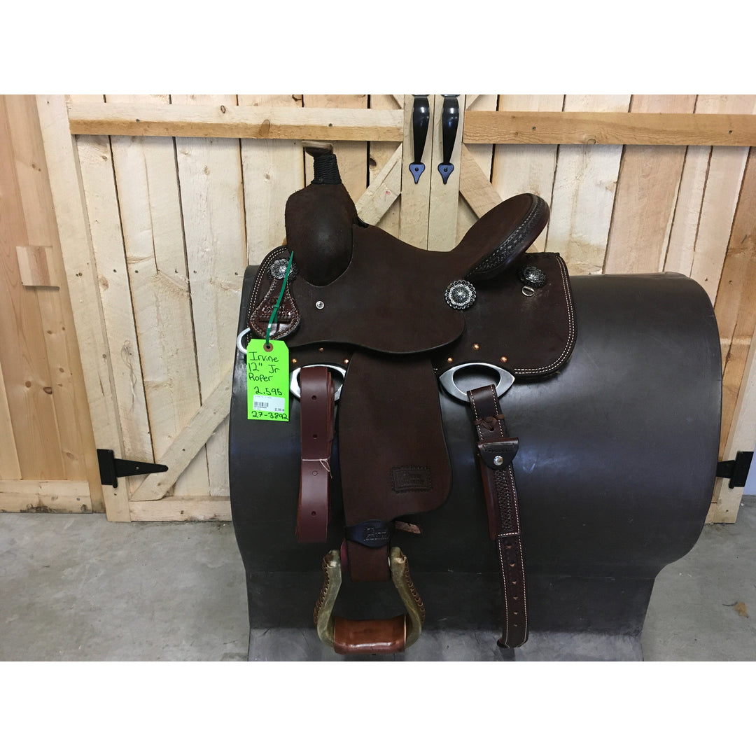 Irvine 12" Jr Roping Saddle
