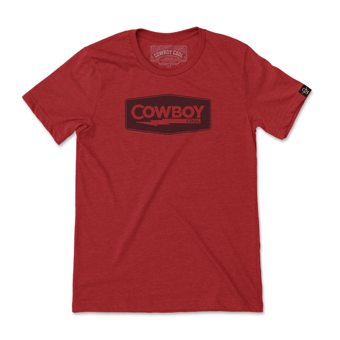 Cowboy Cool Lightning Bolt T-Shirt