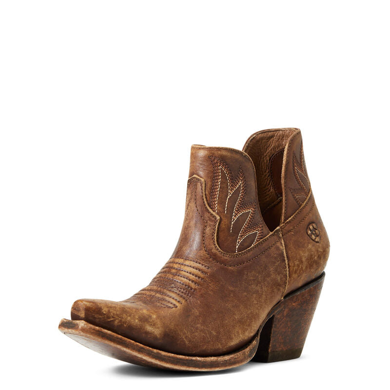 Ariat Womens Hazel Western Boots - Naturally Distressed Brown
