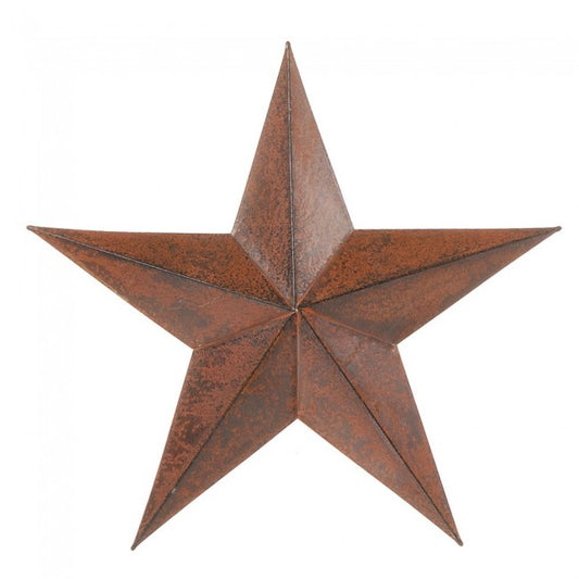 Gift Corral Star 12" - Rust
