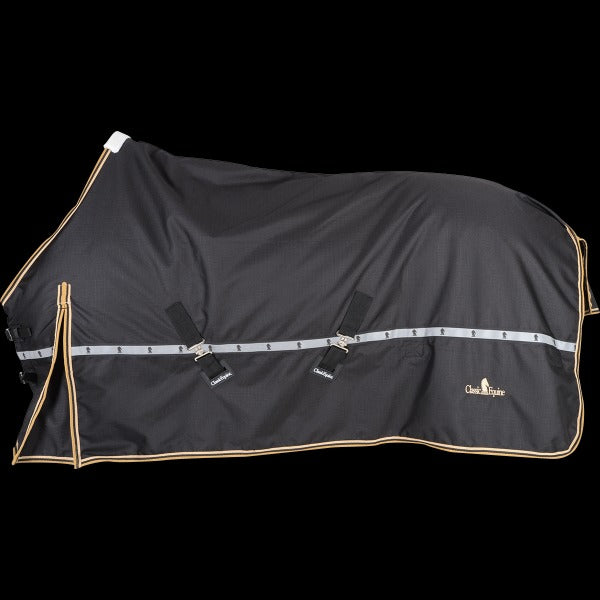 Classic Equine 5K Cross Trainer Standard Winter Blanket (No Hood) - Black