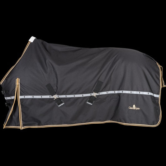 Classic Equine 5K Cross Trainer Standard Winter Blanket (No Hood) - Black