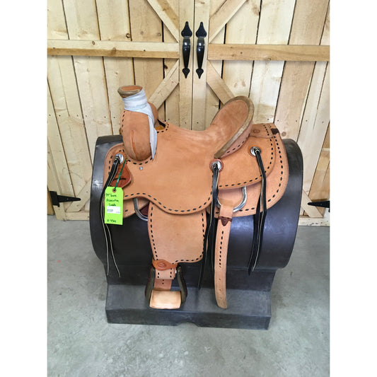 Irvine 14"  Post Horn Association Saddle