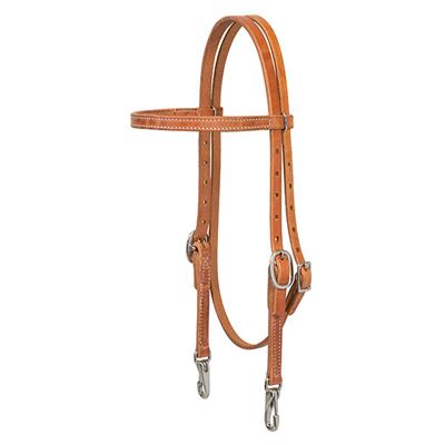 Weaver Leather ProTack Browband Trainer Headstall 5/8"