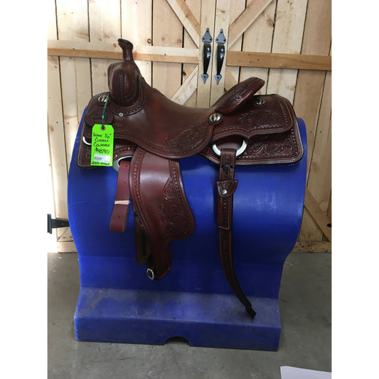 Irvine Custom 16" Cowhorse Saddle