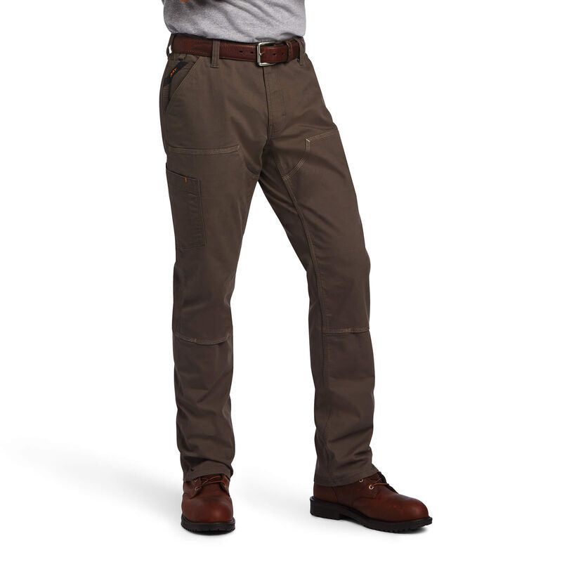 Ariat Mens Rebar M4 Made Tough Double Front Stackable Straight Leg Pant