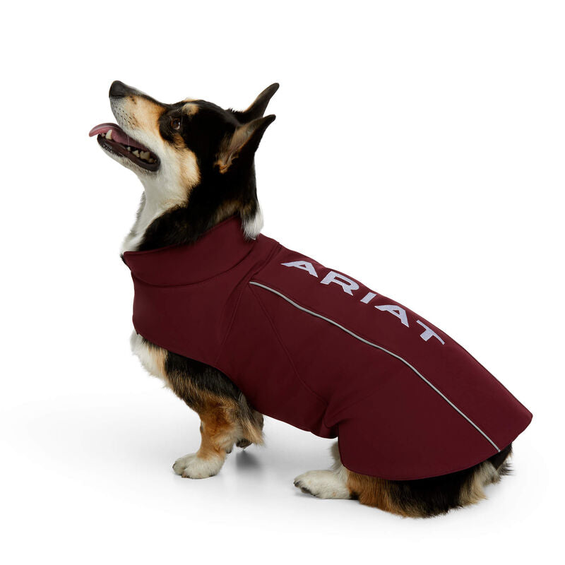 Ariat Team Softshell Dog Jacket  Windsor Wine
