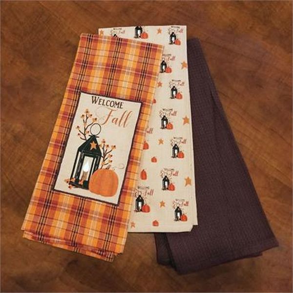 Tea Towels Welcome Fall