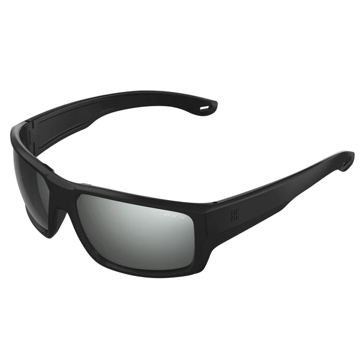 BEX Crusher Sunglasses - Black/Grey (Silver Flash)