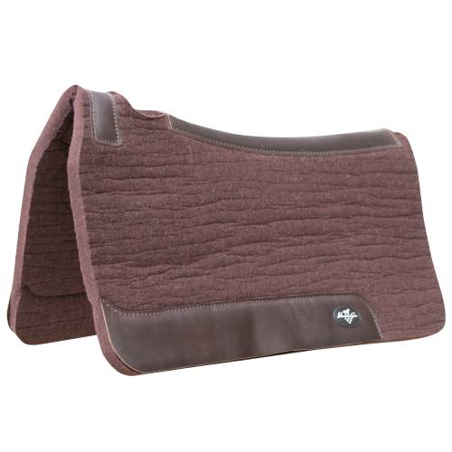 Professional's Choice's 31x32 Steam Pressed Comfort-Fit Felt Saddle Pad -  3/4" Felt - Irvine Tack & Western Wear