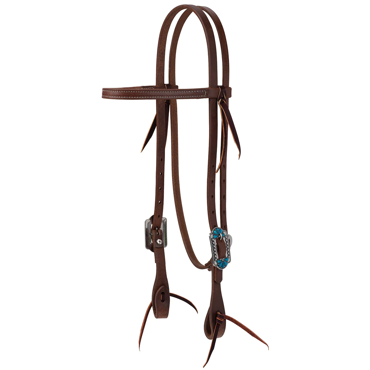 Weaver Leather ProTack Browband Headstall w/Designer Hardware