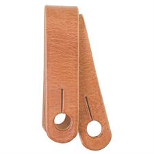 Weaver Leather Basic Single-Ply Harness Leather Slobber Straps 1 1/4" x 11" - Brown