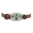 Follow Your Arrow Leather Bracelet - Thunderbird