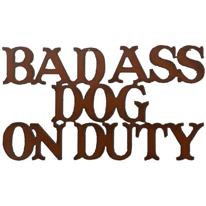 Rustic Ironwerks Cut Out Sign