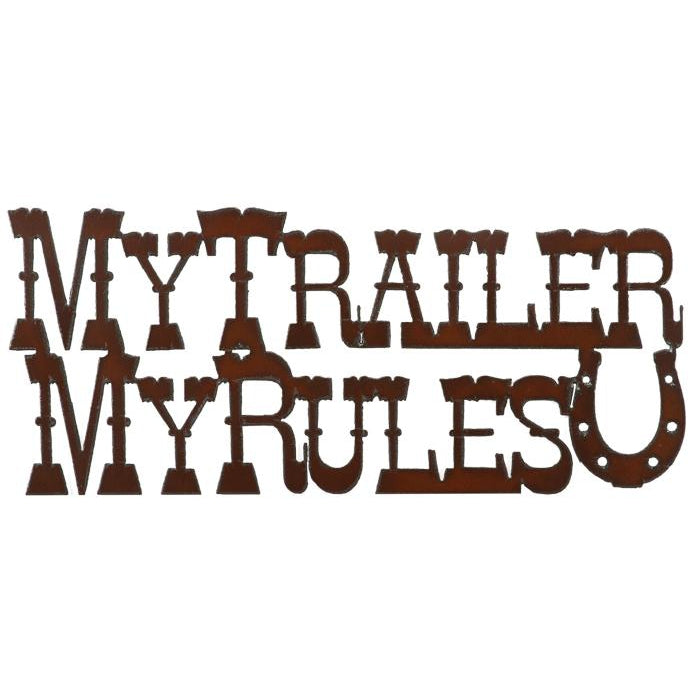 Rustic Ironwerks Cut Out Sign