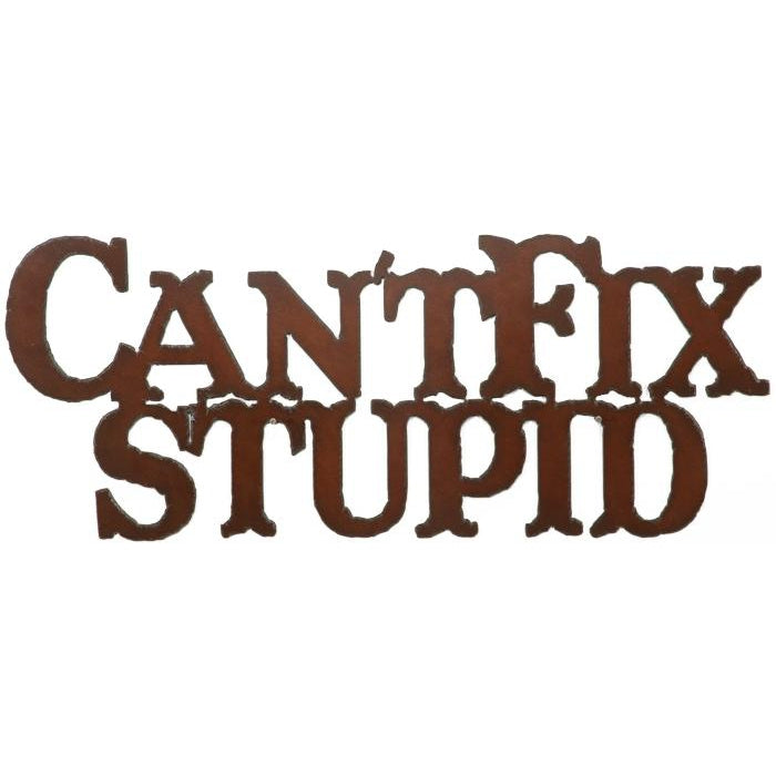 Rustic Ironwerks Cut Out Sign