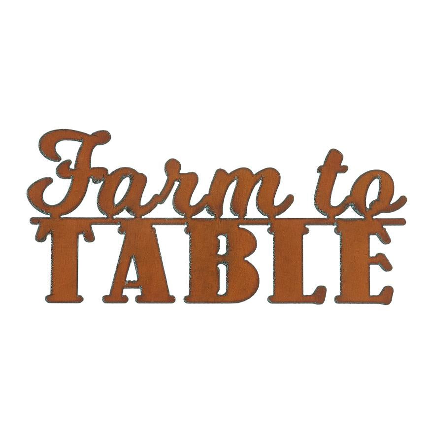 Rustic Ironwerks Cut Out Sign