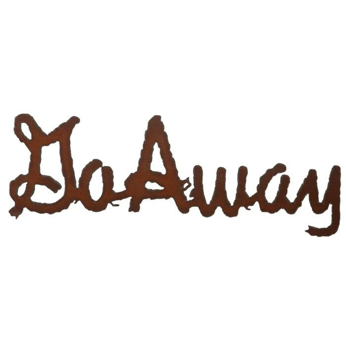 Rustic Ironwerks Cut Out Sign