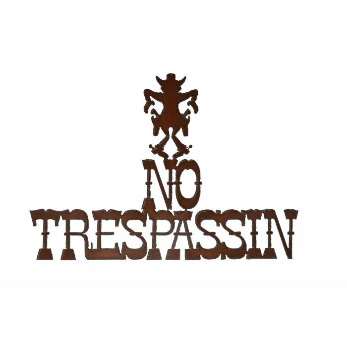 Rustic Ironwerks Cut Out Sign