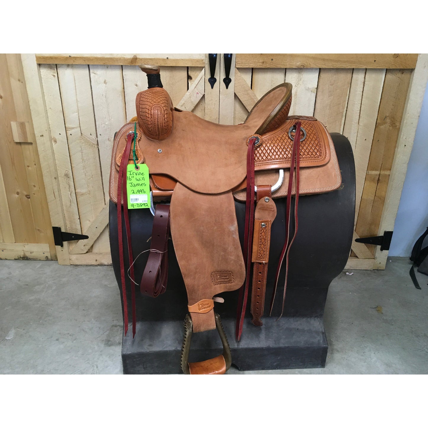 Irvine 16" Will James Ranch Saddle
