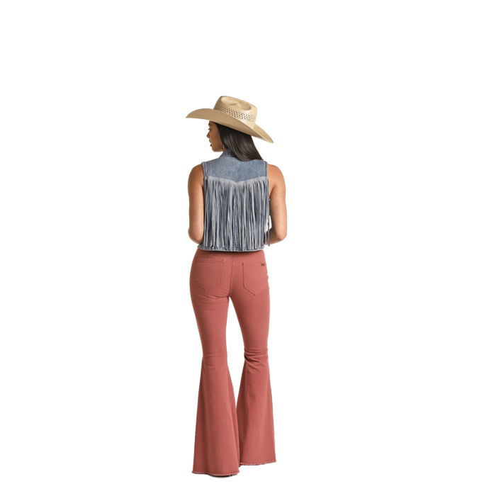 Rock & Roll Women's Rosy Brown Bell Bottom