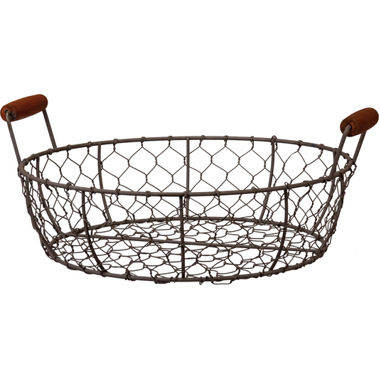 Wire Basket - Round Fruit