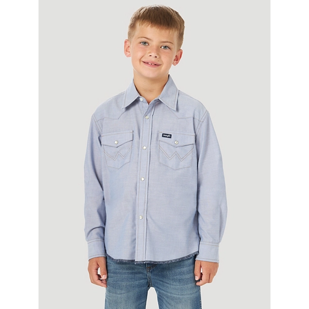 Wrangler Boy's Work Shirt